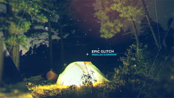 Epic Glitch Parallax Slideshow - VideoHive 20682135
