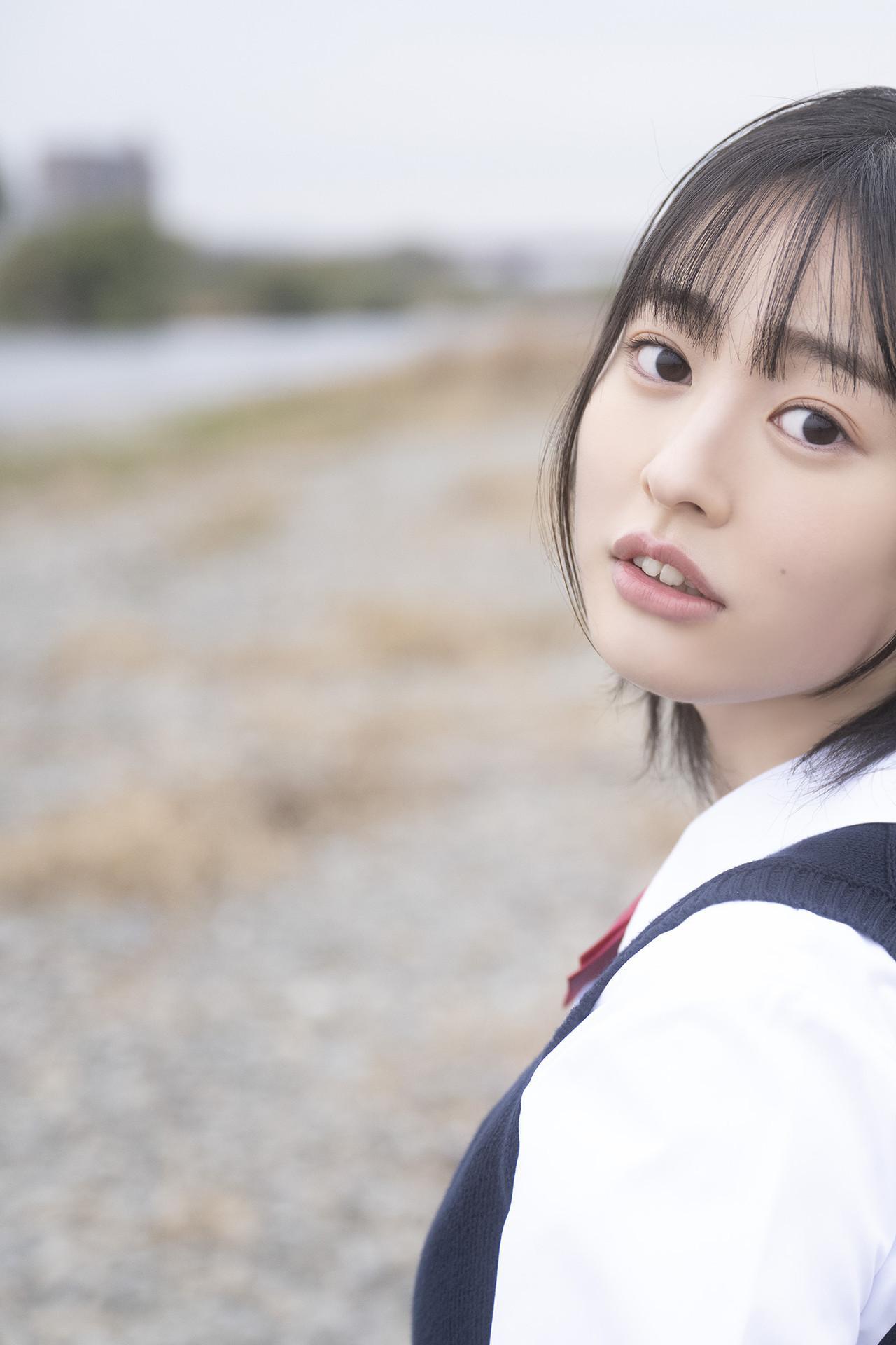 Miu Shirahama 白濱美兎, 漫画アクションデジタル写真集 「Pure White」 Set.03(6)