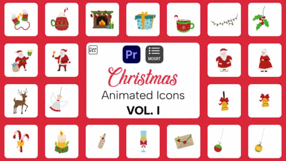 Christmas Icons Vol. - VideoHive 41289565