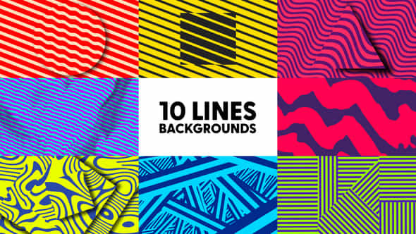 Lines Backgrounds - VideoHive 42517649