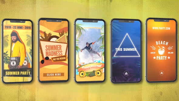 SummerBeach Tropical Instagram - VideoHive 24140684