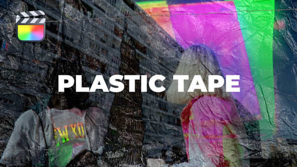 Plastic Tape Transitions - VideoHive 51363501