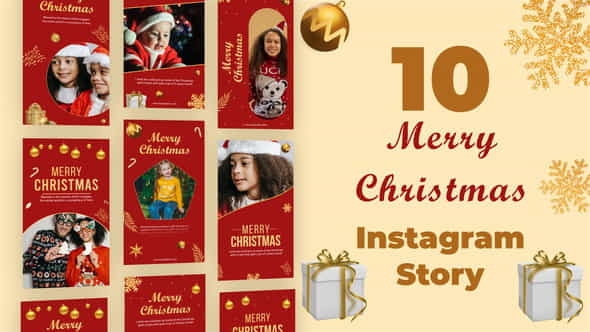 Merry Christmas Social Story Pack - VideoHive 34917094