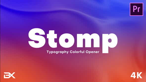 Stomp Colorful Opener - VideoHive 24218694
