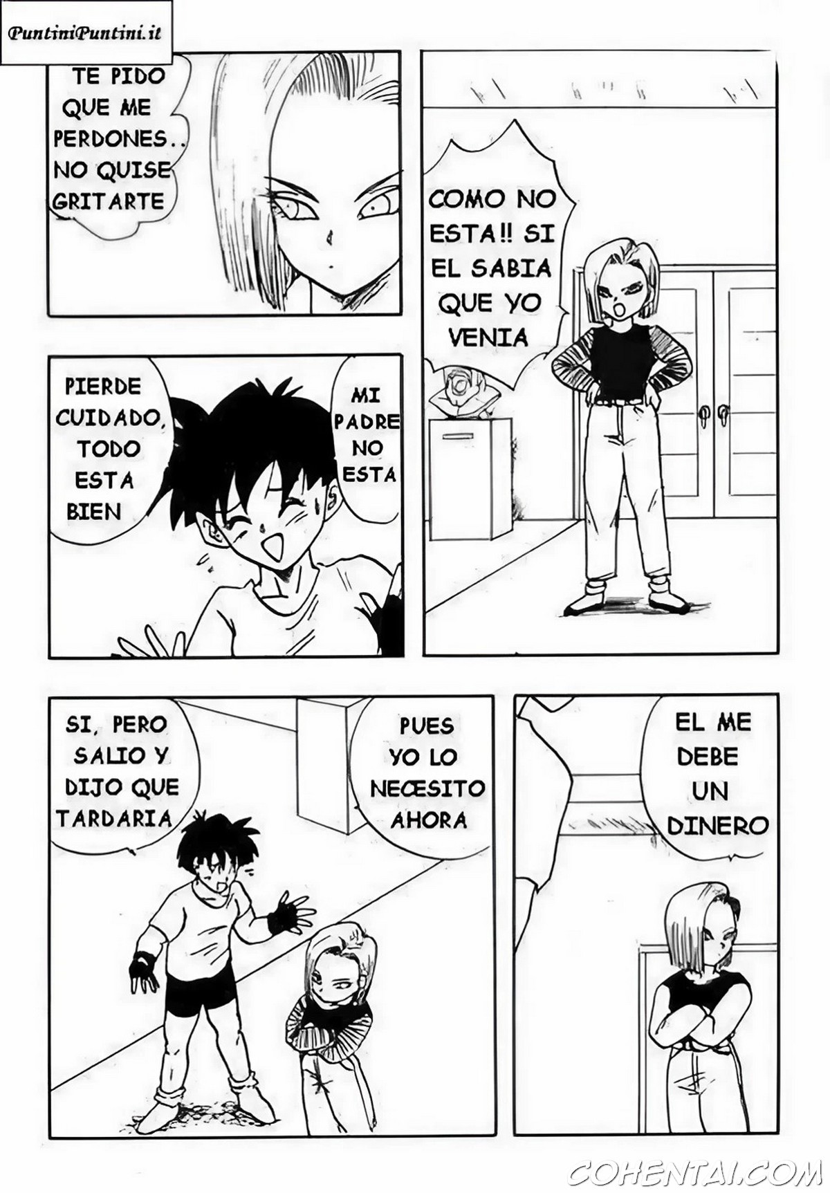 18-gou no Inbou (Dragon Ball Z) xxx comics manga porno doujin hentai español sexo 