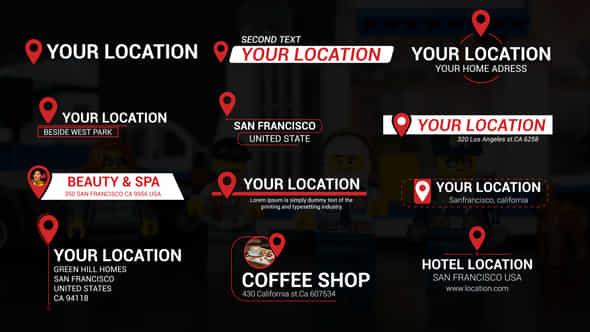 Location Titles - VideoHive 45004659