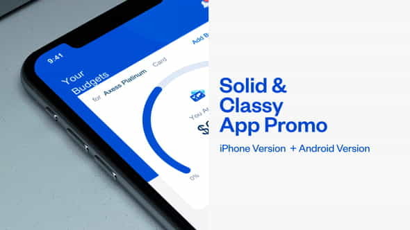 Solid App Promo 3d Mobile - VideoHive 27517537
