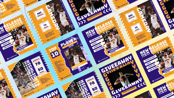 Basketball Superstar Posts - VideoHive 48426274