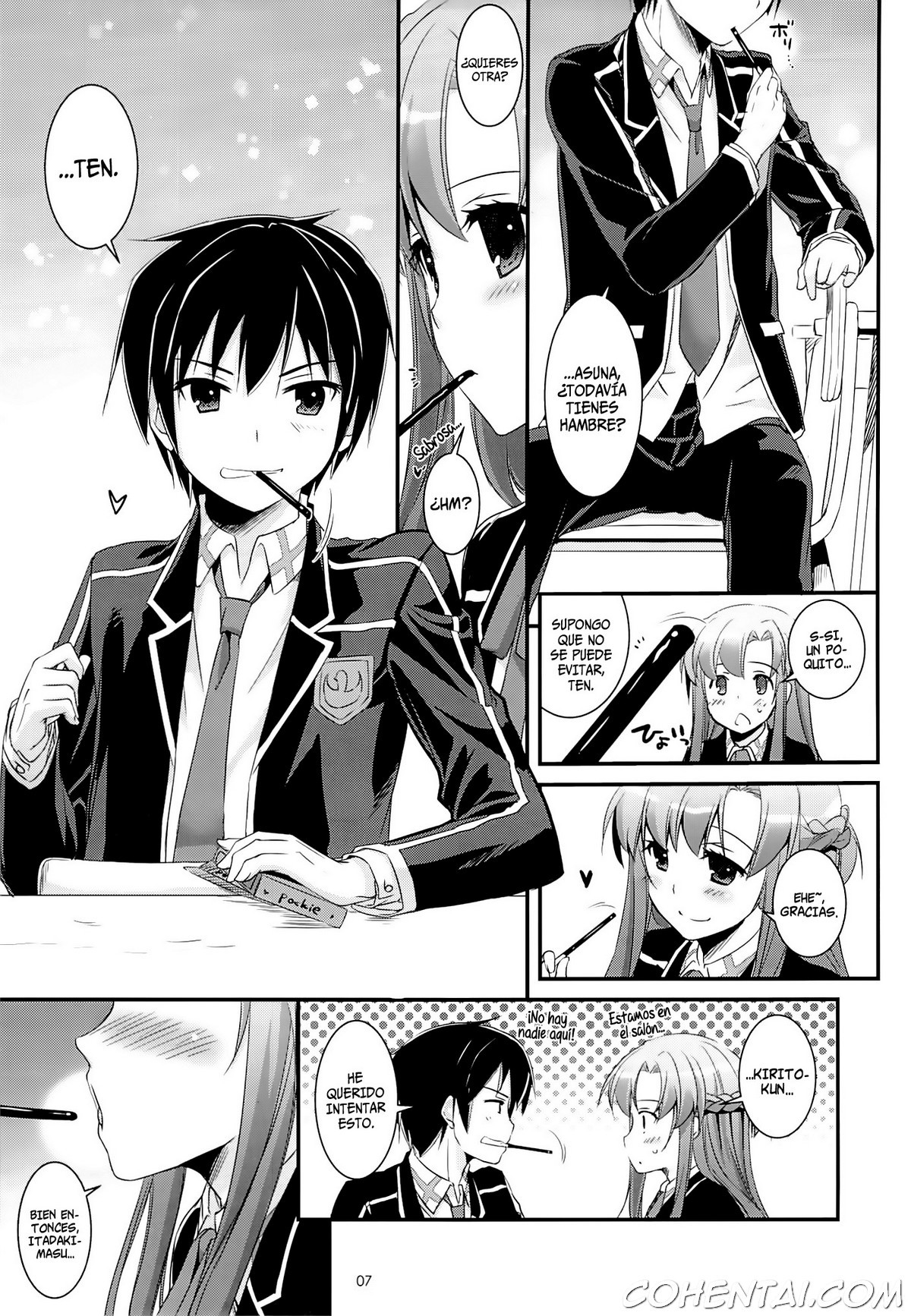 D.L. action 74 (Sword Art Online) xxx comics manga porno doujin hentai español sexo Asuna Yuuki Kazuto Kirigaya | Kirito Sword Art Online