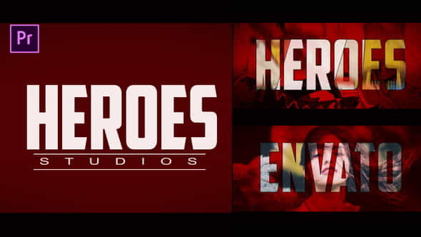 Heroes Logo Intro - VideoHive 24221834