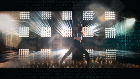 Golden Fashion Intro - VideoHive 51868803