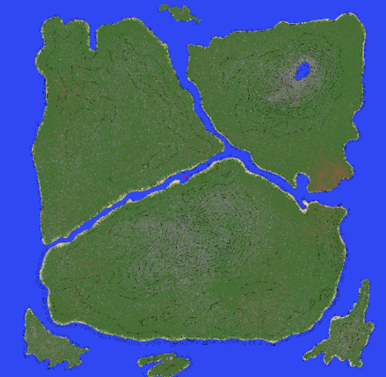 CITY STARTER ISLAND Minecraft Map