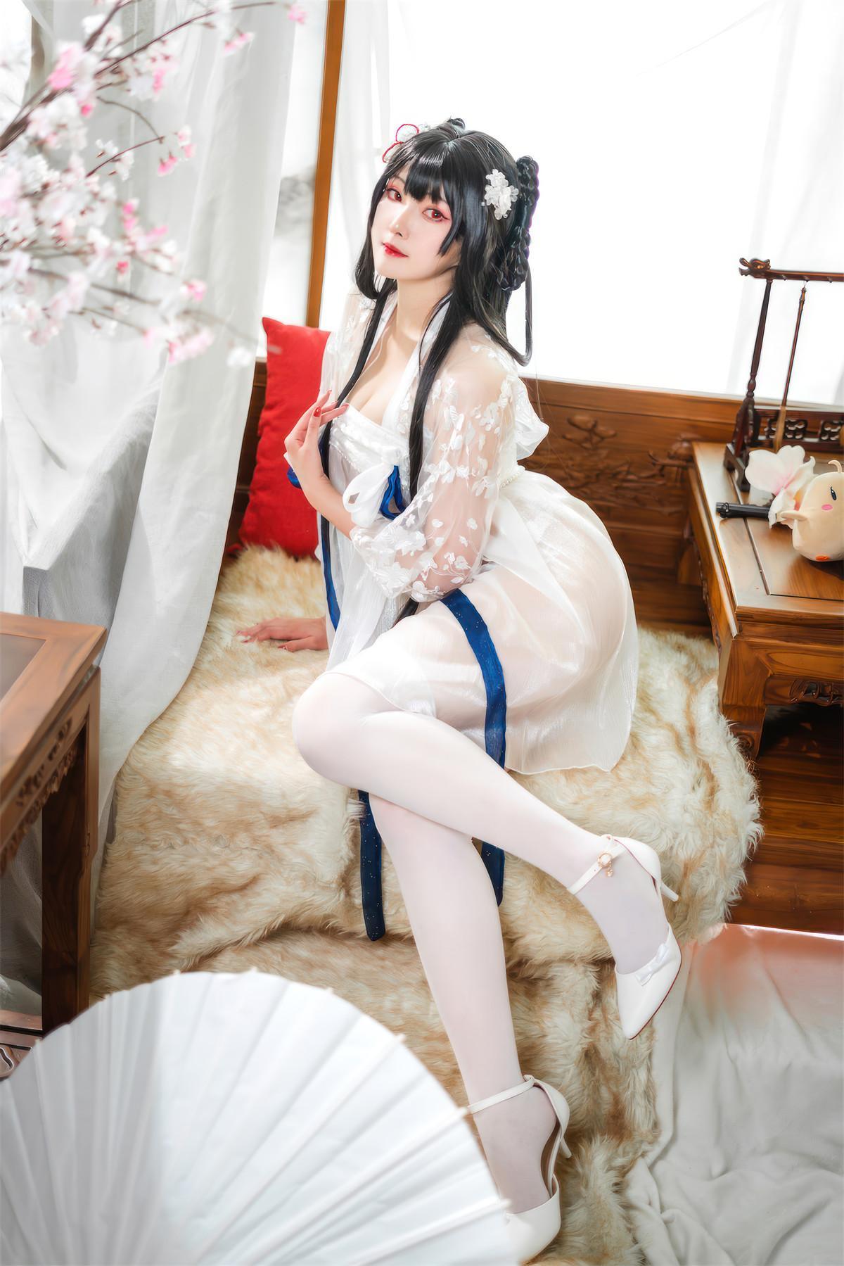 Cosplay Natsuko夏夏子 逸仙 膏发凝脂(16)