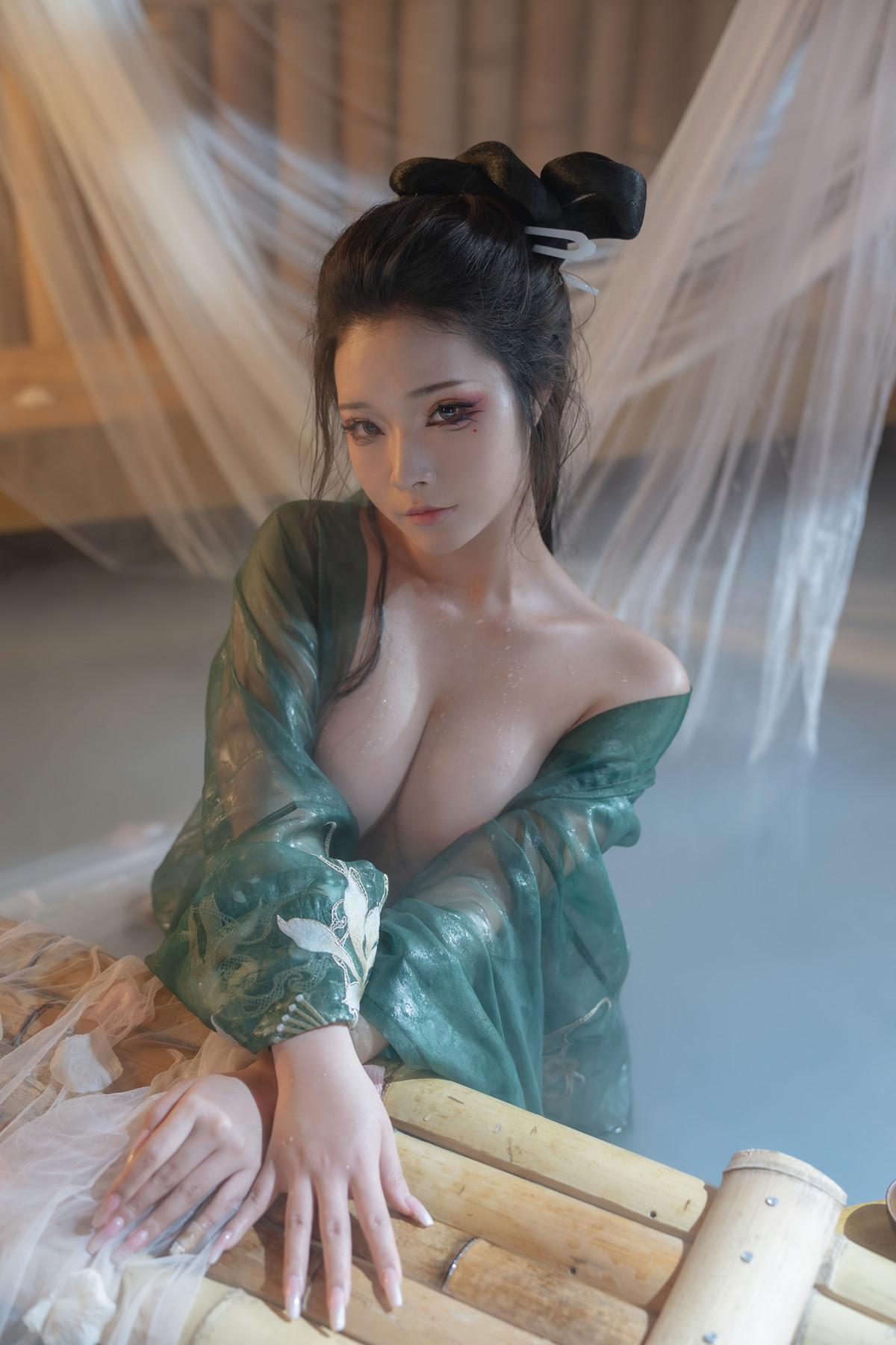 Cosplay Yuuhui玉汇 柳如烟 Liu Ruyan Set.02(35)