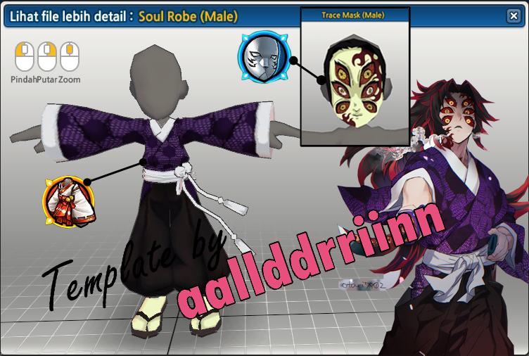 lost saga gear design anime kokushibou demon slayer kimetsu no yaiba