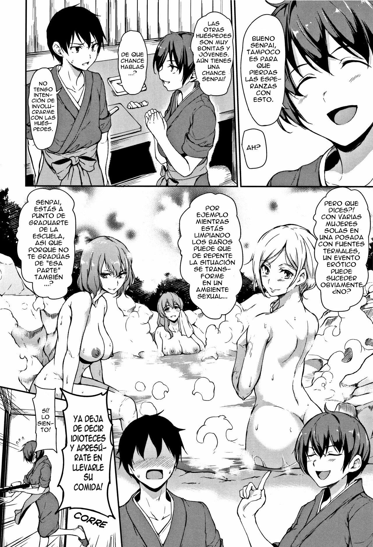 Yukemuri Harem Monogatari - Un harem entre vapores (Sin Censura) - 5