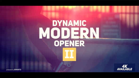 Dynamic Modern Opener II - VideoHive 19553339