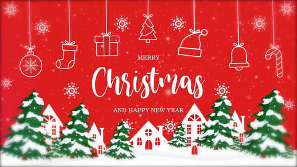 Christmas Intro I Christmas Opener Mogrt - VideoHive 49534526