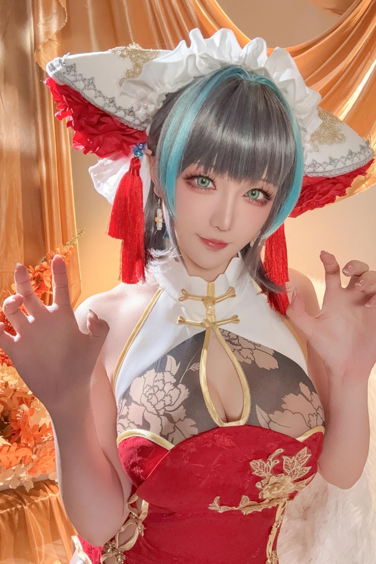Cosplay 星之迟迟Hoshilily – 碧蓝航线柴郡(36)
