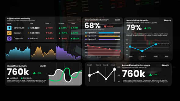 Line Chart Infographic After Effects - VideoHive 59139865