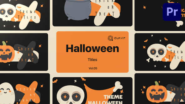 Halloween Titles - VideoHive 48477586