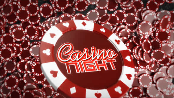 Poker Chips Logo - VideoHive 44895388