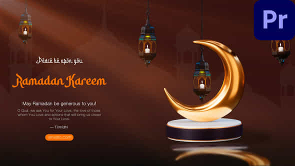 Ramadan Intro Eid Mubarak Mogrt - VideoHive 50952651