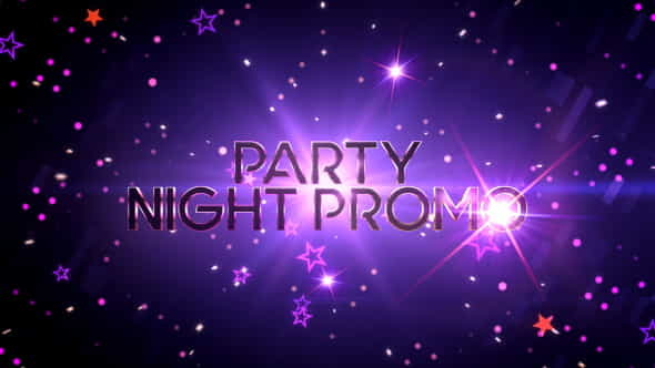 Party Night Promo - VideoHive 19808709