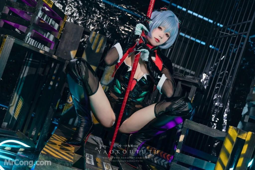 Coser@黏黏团子兔:『黑凌波』&小剧场 (50 photos )(10)