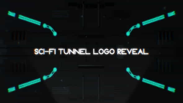 Sci-Fi Tunnel Logo Reveal - VideoHive 18241416
