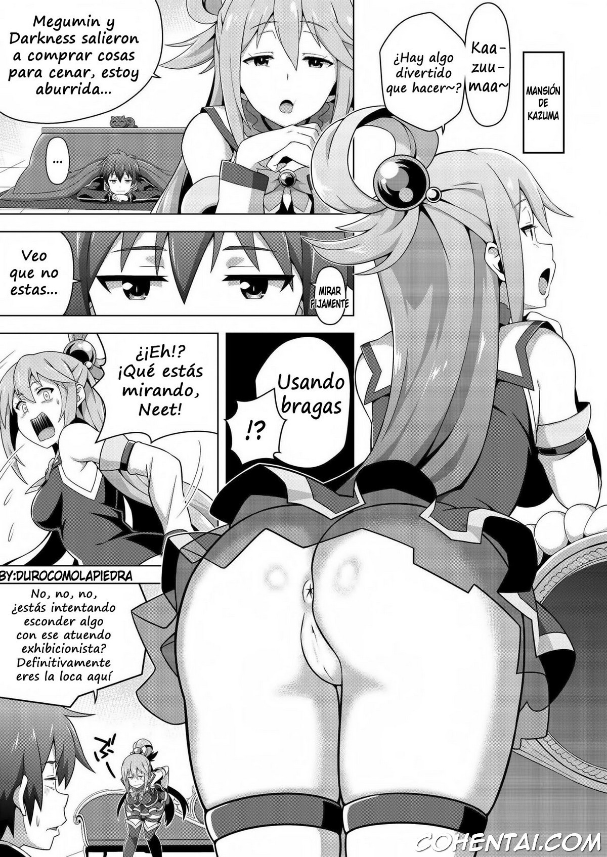 Kono Subarashii Boukensha ni Kairaku o! (Kono Subarashii Sekai ni Syukufuku o!) xxx comics manga porno doujin hentai español sexo 