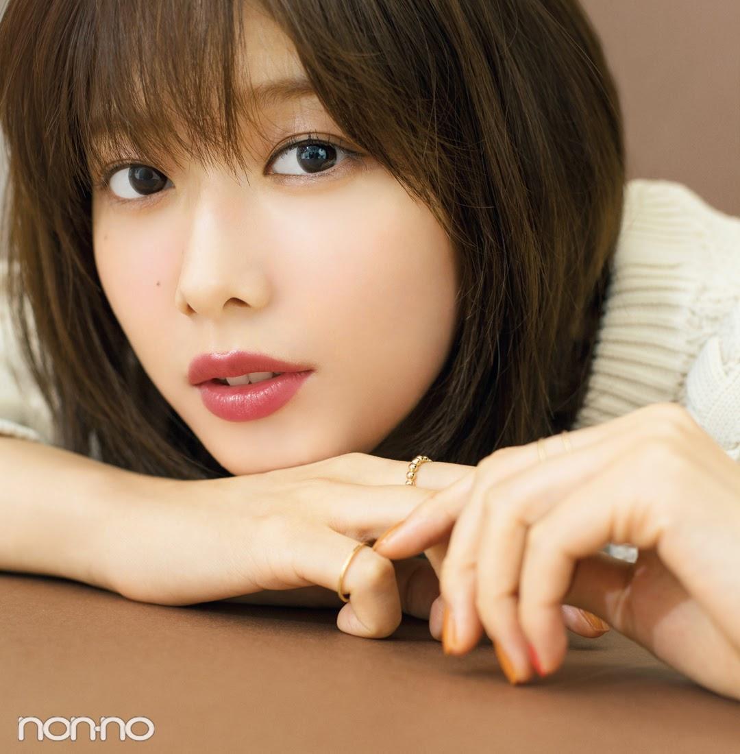 Risa Watanabe 渡邉理佐, Non-no Magazine 2019.11(7)