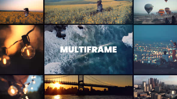 Modern Multiframe Opener - VideoHive 38701169