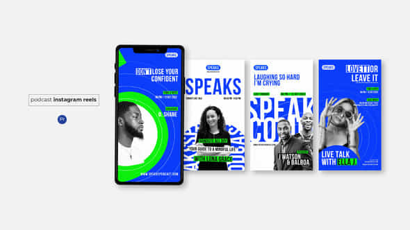 Podcast Instagram Reels Vol02 - VideoHive 52744142