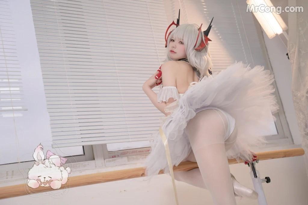 Coser@黏黏团子兔: W天鹅之舞 (55 photos )(32)