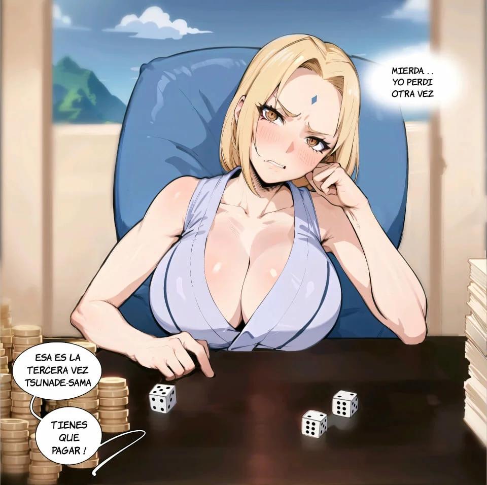 Tsunade-sama paga sus apuestas - 0