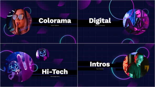 Colorama - Glitch OpenerPremiere Pro - VideoHive 33681800