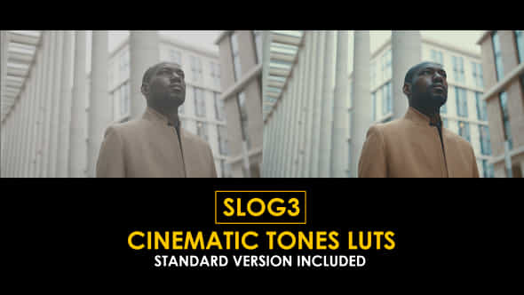 Slog3 Cinematic Tones And Standard Luts - VideoHive 51099883