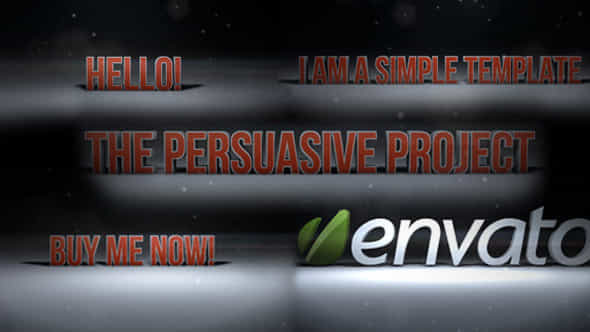 The Persuasive Project - VideoHive 4257934