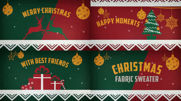 Christmas on Fabric - VideoHive 42087193