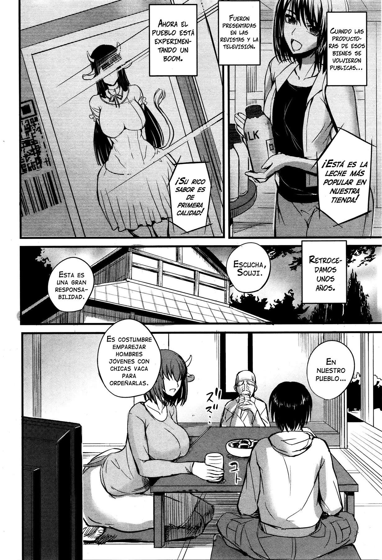 El masaje de senos de la chica vaca Chapter-1 - 1