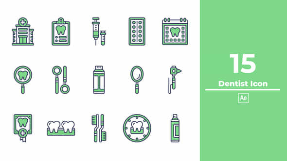 Dentist Icon - VideoHive 48368861