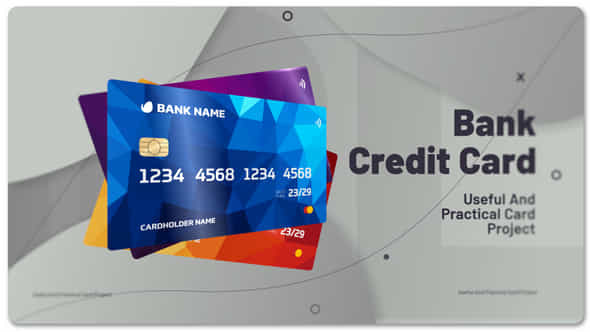 Bank Credit Card - VideoHive 49916912