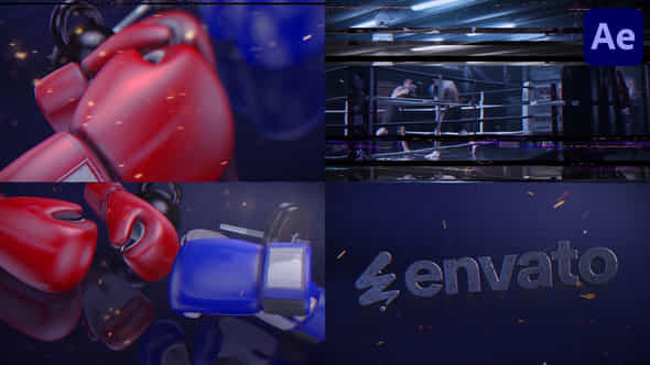 Fight Logo For After Effects - VideoHive 55571007