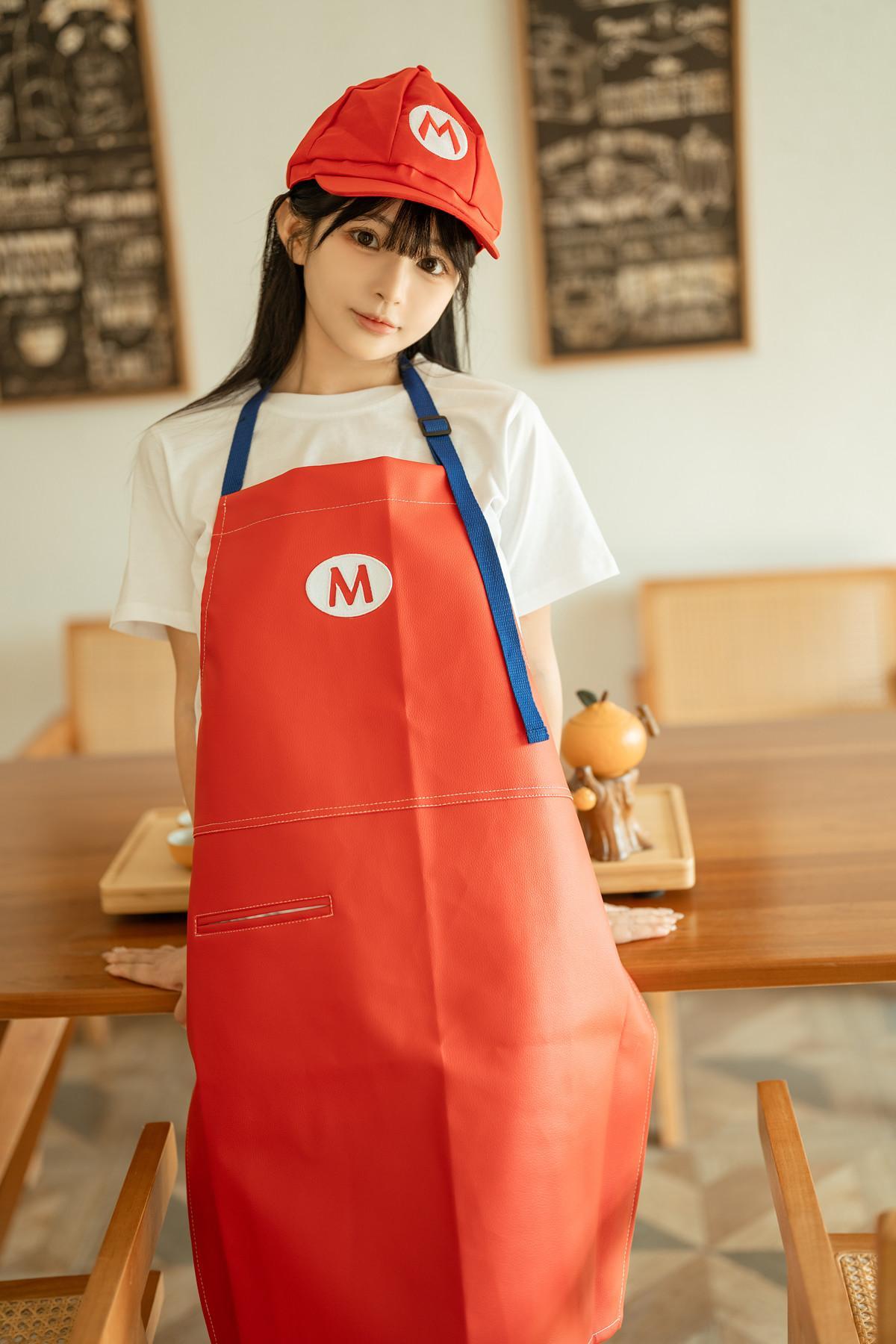 Cosplay 桜井宁宁 马里奥围裙 Mario Apron(1)