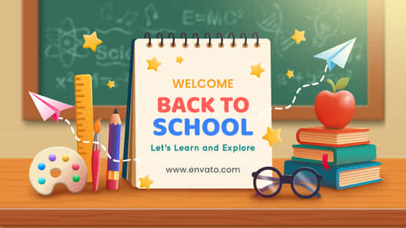 Back To School Intro - VideoHive 59226610
