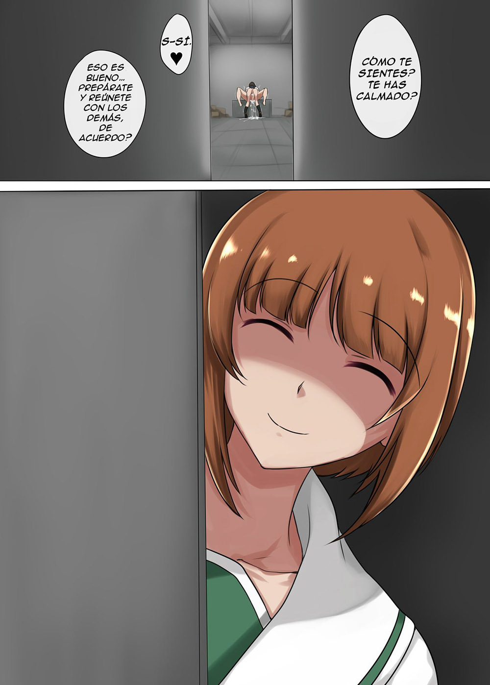[Joibo no Juunin (LuxembourgsDevil)] Musume no Chinpo to Tatakau Iemoto 2 (Girls und Panzer) [Digital][Spanish]