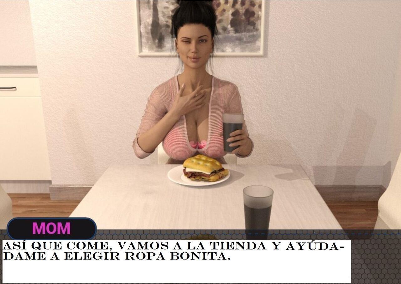 [lewdlab] Mother, burning desire #1 [Spanish] [Mexicano AnonimoPoringa]