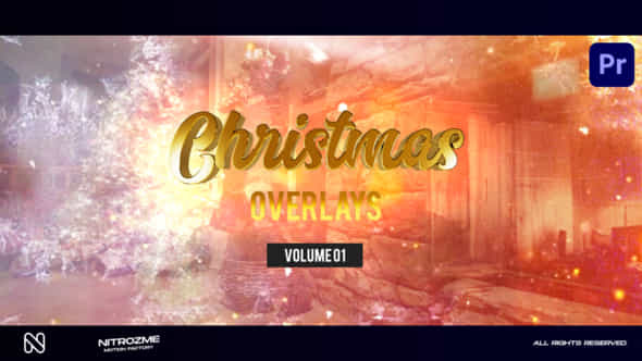 Christmas Overlays Vol 01 For Premiere Pro - VideoHive 49585140