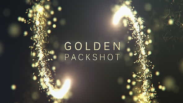 Golden Packshot - VideoHive 17307968